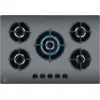 Image de Electrolux Plaque de cuisson Gaz Gris Série 600 Gas on Glass 75 cm EGG75372M