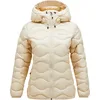 Image de Peak Performance - Doudoune en duvet à capuche - W Helium Down Hood Jacket Sand Fog pour Femme - Taille XS - Beige