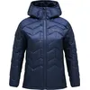 Image de Peak Performance - Doudoune légère et polyvalente - W Elevate Liner Hood Blue Shadow pour Femme - Taille XS - Bleu