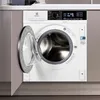 Image de Electrolux EW8W3816BI machine Ã  laver sÃ©chante IntÃ©grÃ© chargement frontal Blanc