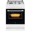 Image de Electrolux Cuisinière Gaz 60x60 Multifonction LKK620010W