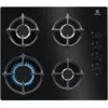 Image de Electrolux Plaque de cuisson Gaz Série 600 Gas on Glass 60 cm KGG6407K