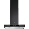 Image de Electrolux Hotte dÃ©corative murale 60 cm SÃ©rie 600 ExtractionTech LFT426K Noir