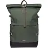 Image de Sandqvist - Sac à dos 26L - Icon Rolltop Backpack L Dawn Green en Cuir - Kaki