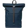 Image de Sandqvist - Sac à dos 23L - Icon Rolltop Backpack M Navy en Cuir