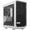 Image de Fractal Design Meshify 2 Mini - - micro ATX - panneau latÃ©ral fenÃªtrÃ© (verre trempÃ©) - pas d'alimentation (ATX) - blanc - USB/Audio