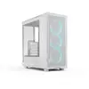 Image de BoÃ®tier PC - Fractal Design - FD-C-EPO1A-05 - Blanc - Verre trempÃ© - Ãclairage RGB - 3 ventilateurs inclus