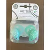 Image de Lot De 2 Sucette Orthodontique Vert Et Bleu 0-6 Mois De Twistshake