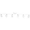 Image de By Rydéns Spot plafonnier Correct 6 124 cm Blanc mat