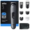 Image de Braun - Tondeuse À Barbe Rechargeable Étanche Gris Mgk3540