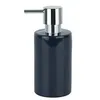 Image de Spirella Distributeur de savon CÃ©ramique TUBE Noir
