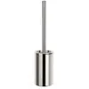 Image de Tube Porte Balai Wc Porcelaine - 42x10,5x10,5 Cm - Chrome