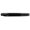 Image de Abattant Wc Thermo Dur Easy Clip Noir - CharniÃ¨res Inox
