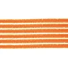Image de Fil Chenille - 50 cm - Orange - 10 pcs