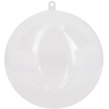 Image de Boule transparente à garnir ou à décorer 14 cm