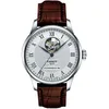 Image de Montre Tissot Le Locle Powermatique 80 Open Heart Cuir Marron