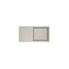 Image de Ãvier encastrable - Fragranit - 1 cuve + Ã©gouttoir - coloris CafÃ© - MRG611-XL FRANKE
