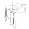 Image de NOVARA PLUS - DOUCHETTE 2 jets extractible-Embase Ã 55 mm-H 175 mm-ChromÃ©