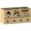 Image de 120x85g Jumbopack Felix Tendres EffilÃ©s Thon, Saumon, Cabillaud, Lieu Noir - PÃ¢tÃ©e Pour Chat