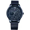 Image de Tommy Hilfiger Montre Bleu Multi-Cadrans Hommes Damon 1791421