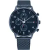 Image de Montre Tommy Hilfiger Leonard Acier Milanais Bleu