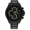 Image de Montre - Tommy Hilfiger - Clark - Acier Noir - Multifonction - ÃtanchÃ©itÃ© 5atm