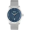 Image de Boss Montre En Maille D'acier Inoxydable, Gris