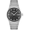 Image de Boss - Montre Homme Candor Noir 1514117 - ArgentÃ©