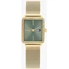 Image de Montre En Maille Milanaise PlaquÃ© Or Tea Tank Watch/Gold