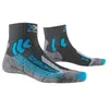 Image de Chaussettes de randonnée X-SOCKS TREK OUTDOOR LOW CUT (ANTHRACITE/TRQOISE) - Femme