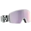 Image de Masque de ski SCOTT Ambit (white/mint green - AMP lavender chrome S3) cat.S3