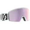 Image de Scott - Masque de ski - Ambit White/Mint Green AMP Lavender Chrome S3 en Silicone - Blanc