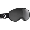 Image de Scott - Masque de ski - Faze II Black/White AMP Black Chrome S3 - Noir