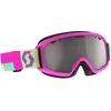 Image de Scott - Masque de ski - Jr Witty Chrome Neon Pink AMP Silver Chrome S2 - Rose