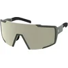 Image de Scott - Lunettes de soleil - Shield Kaki Green Amp White Chrome S2