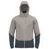 Image de Veste ODLO JACKET INSULATED ASCENT HYBRID (silver cloud - dark slate) homme