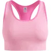 Image de Odlo - Brassière respirante - Seamless Medium - Padded Bra W Hyper Pink Melange pour Femme - Taille S - Rose