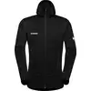 Image de Mammut - Polaire légère et extensible zippée - Taiss Light ML Hooded Jacket Men Black pour Homme - Taille XL - Noir