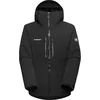 Image de Mammut - Veste thermique de ski isolante et imperméable - Stoney HS Thermo Hooded Jacket Men Black pour Homme - Taille M - Noir