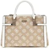 Image de Sacs Ã  main Guess Loralee Hobo White Logo JG922606