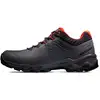 Image de Mammut - Chaussures de randonnée en GORE-TEX® - Mercury IV Low GTX M Titanium/Hot Red en Cuir - Taille 43 1/3 - Gris