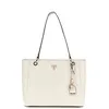 Image de Guess Sac BandouliÃ¨re Betula Satchel Off White GG966325