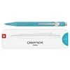 Image de Caran D'ache Stylo Ã Bille 849 Colormat-X, Turquoise