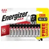 Image de Piles Alcalines Energizer Max AAA/LR3. pack de 15+5