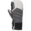 Image de Snowlife - Moufles en PrimaLoft® Gold - Unity DT Mitten Grey/White/Black pour Femme en Cuir - Taille M - Gris