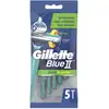 Image de Gillette Lame de rasoir jetable Blue Ii Plus Slalom 5 U