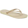 Image de Tongs Havaianas Slim Metallic F Beige - 39 - 40
