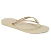 Image de Tongs Havaianas Slim Metallic F Beige - 41 - 42