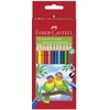 Image de Crayons couleur triangulaire x 12 + taille crayon