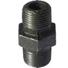 Image de Mamelon fonte double mÃ¢le - filetage 33/42 galvanisÃ© CODITAL